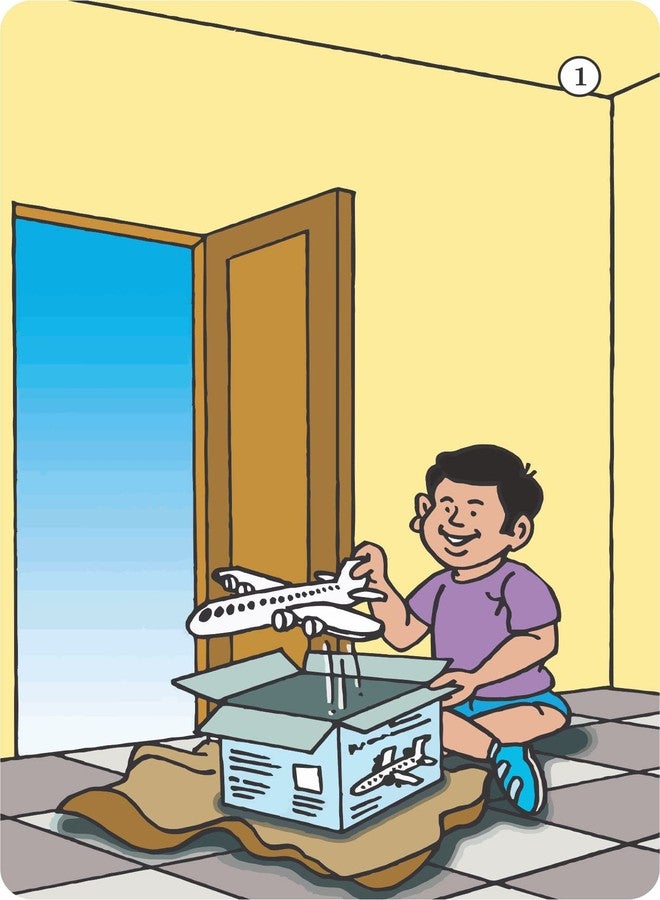 Brainy Bug Resources Audio-Enabled Flashcards | Story Sequences & Action Words in Sentences | Audio in Hindi, English, Punjabi, Tamil, Kannada, Telugu | Special Needs Kids | Spoken English - Image 4